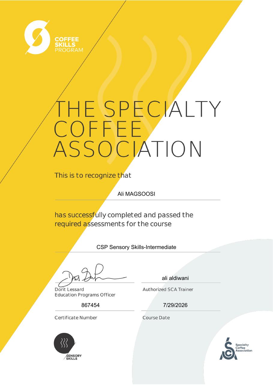 SCA Certificates 35