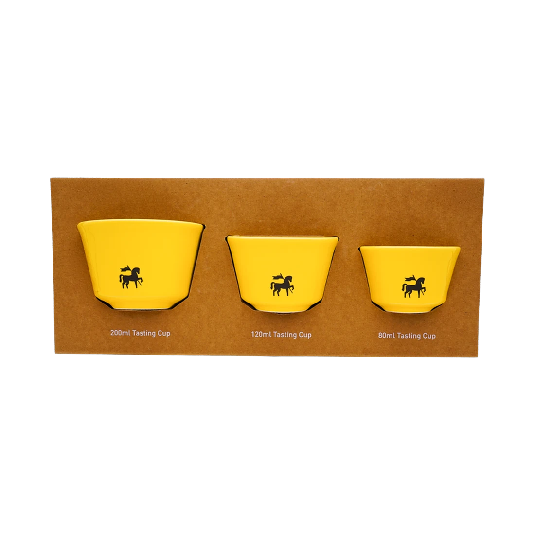 A set of 3 yellow cups - Mikeal Jasin