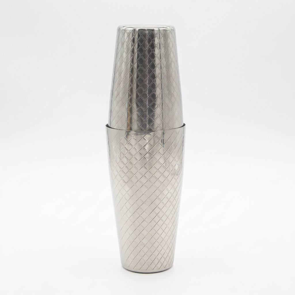 Diamond Boston Shaker Stainless Silver